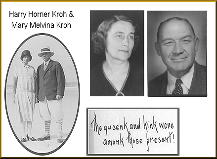 Harry Horner  Kroh and Mary Melvina Pearce Kroh